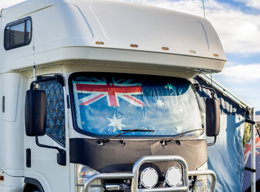 Aussie RV window cover