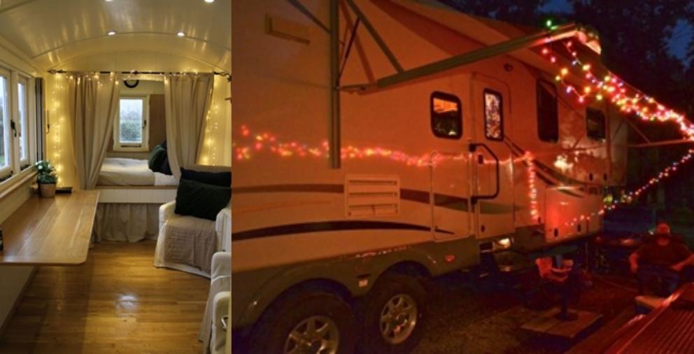 RV christmas lights